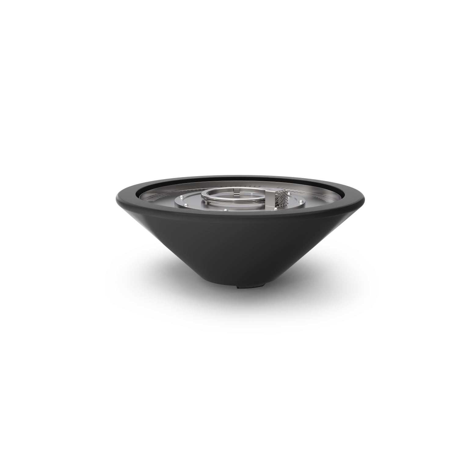 Fire Bowl Essex 30in Concrete Ebony