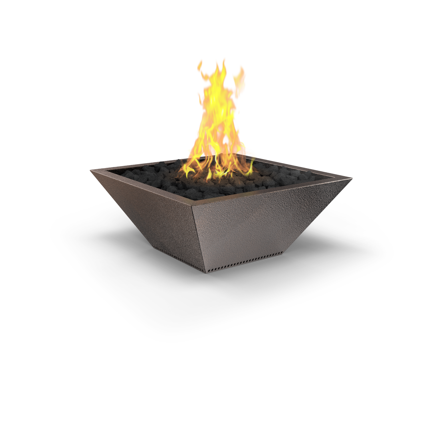 Square Corinthian Fire Bowl