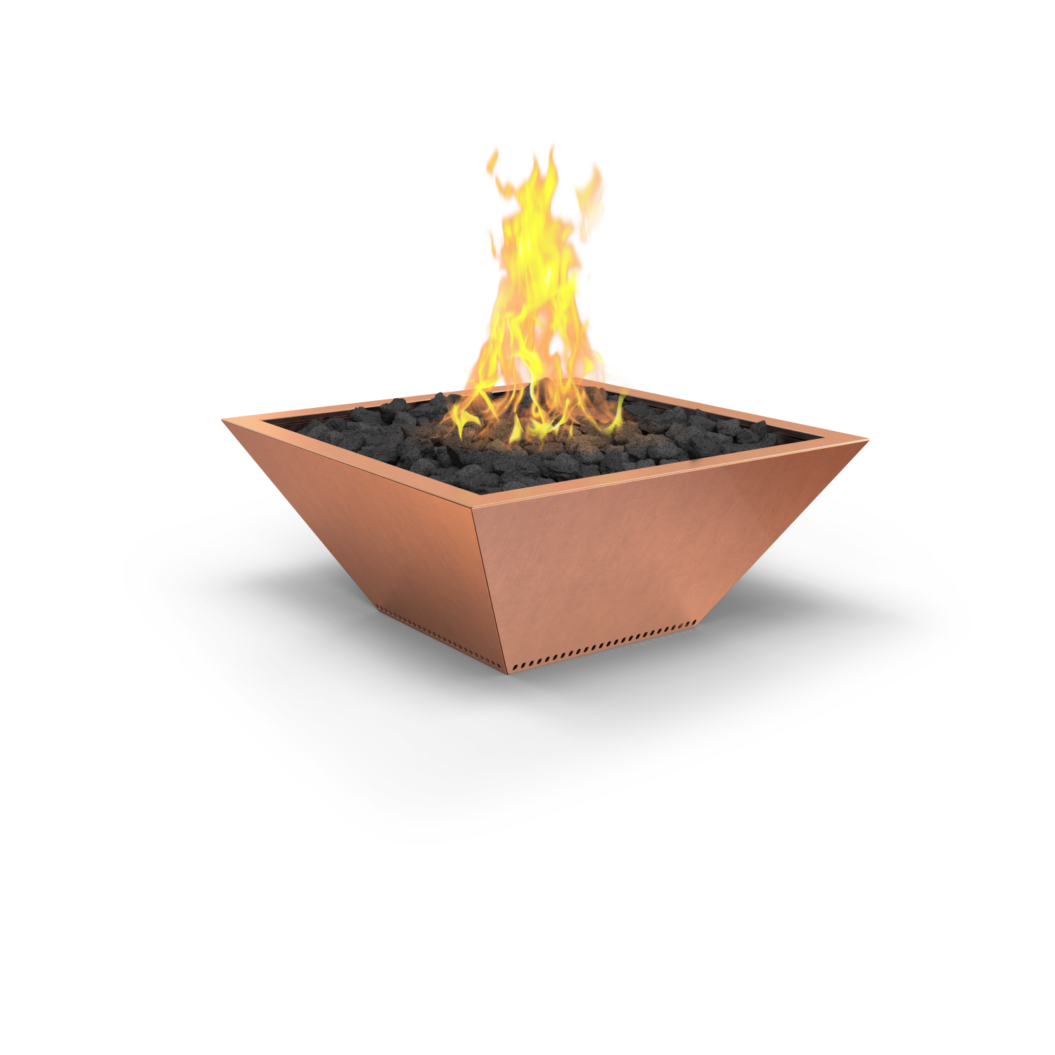 Square Corinthian Fire Bowl
