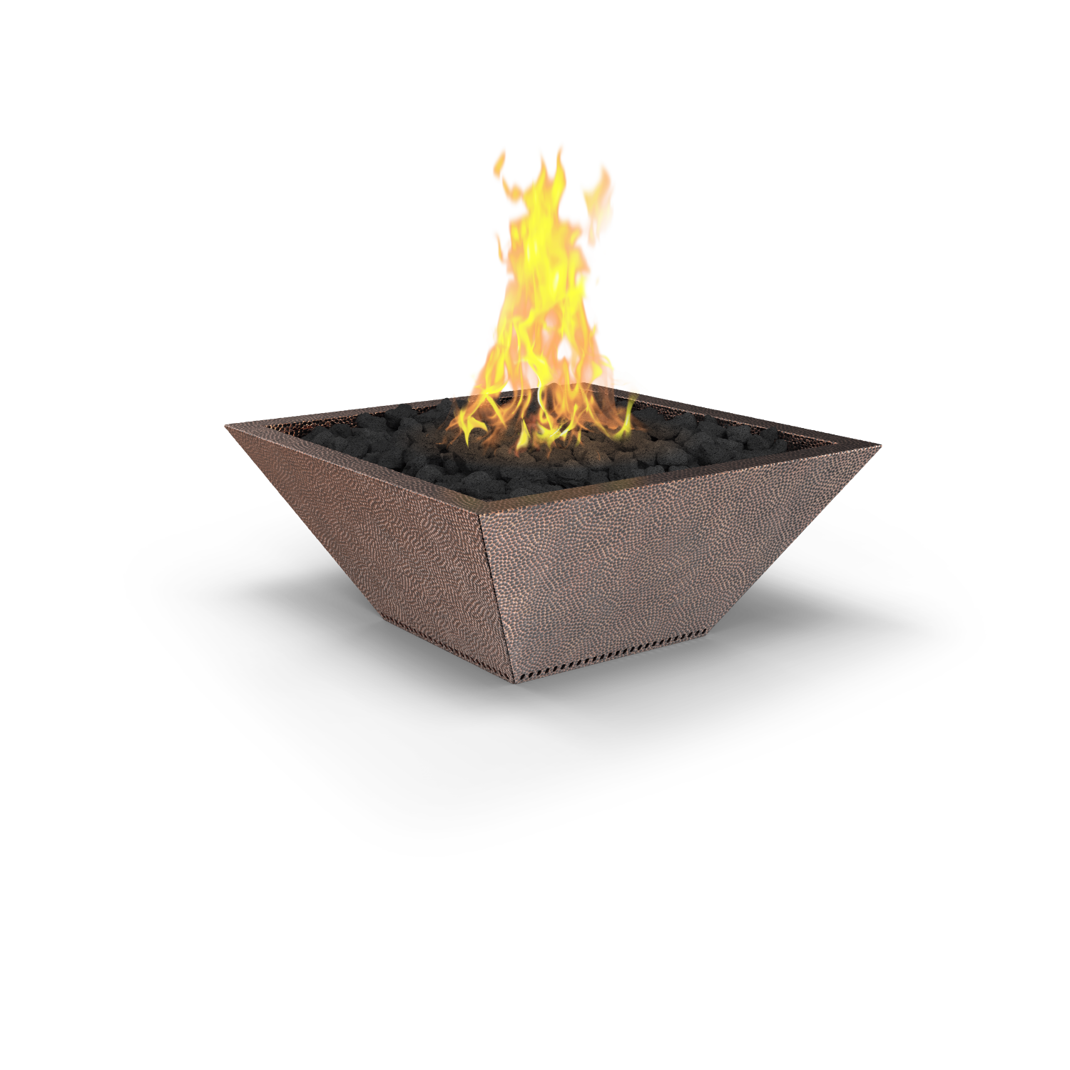 Square Corinthian Fire Bowl