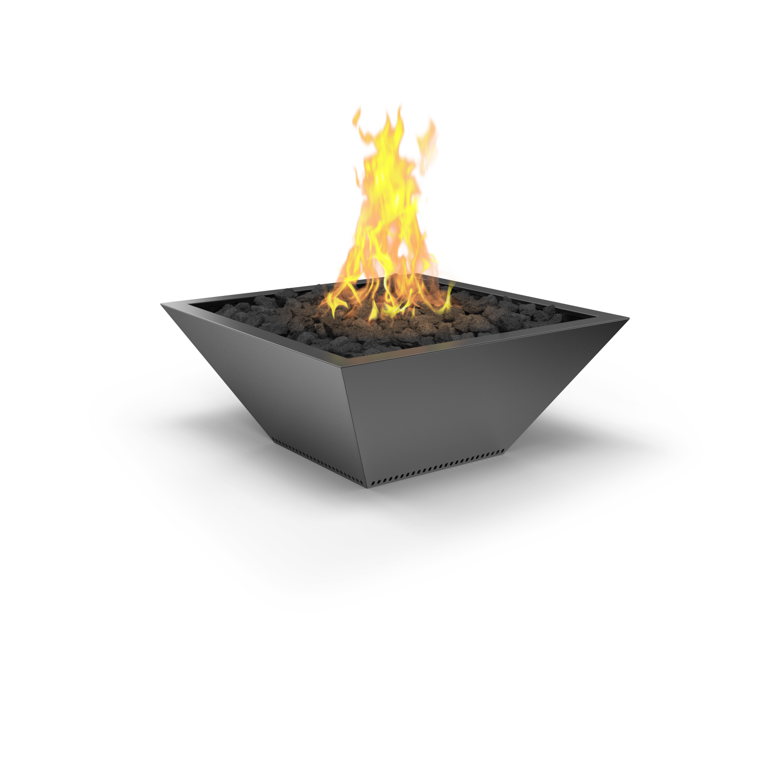 Square Corinthian Fire Bowl