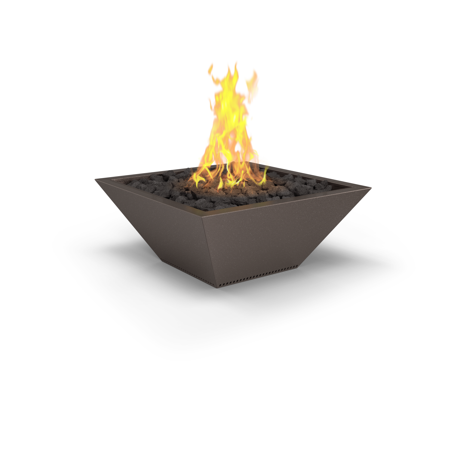 Square Corinthian Fire Bowl