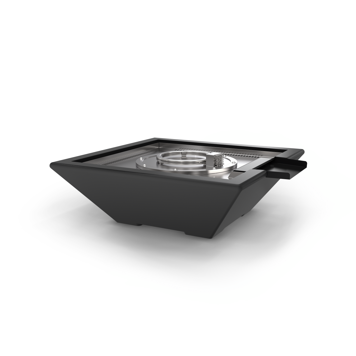Fire Water Bowl Corinthian 30in Concrete Ebony