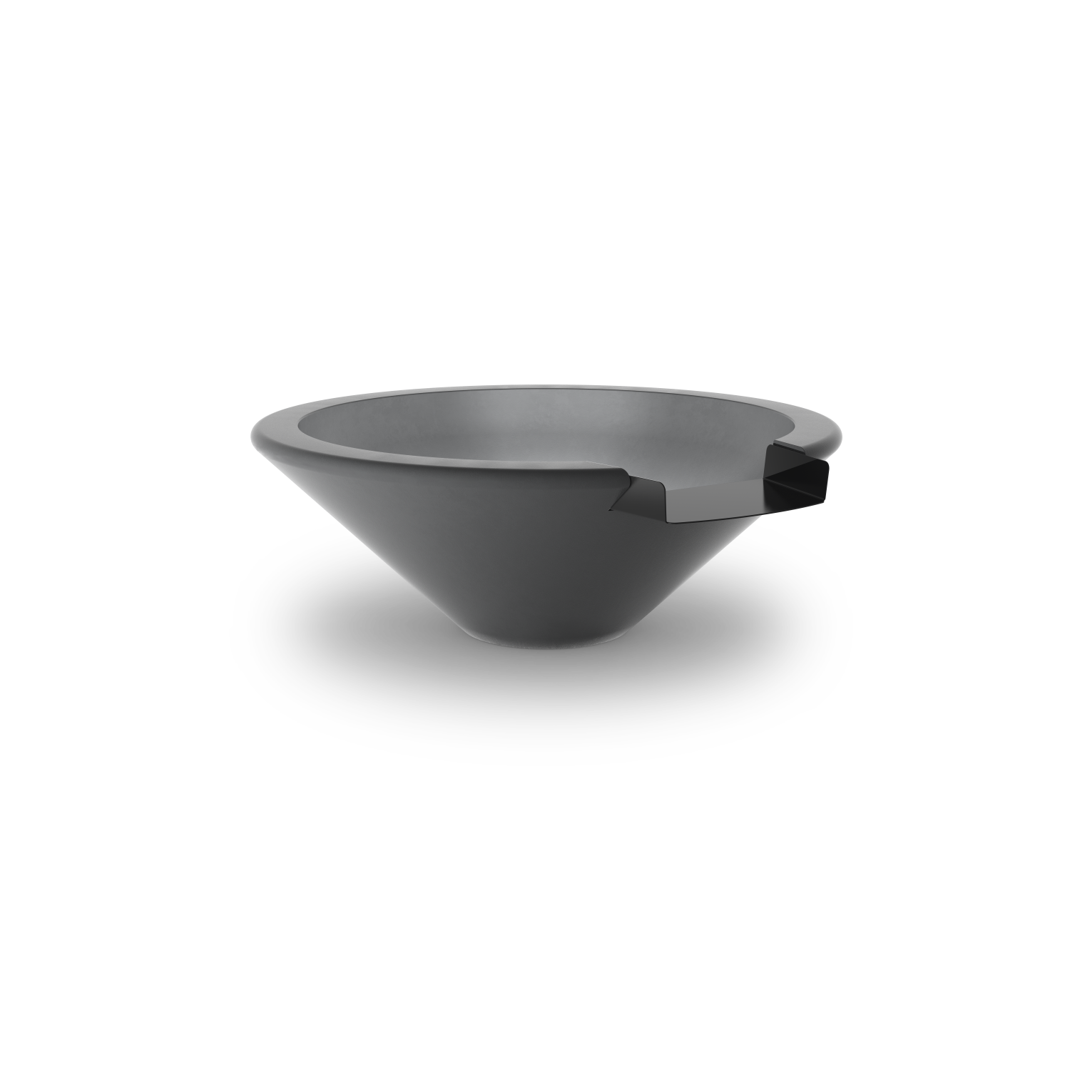 Wate Bowl Essex Concrete Charcoal Grey