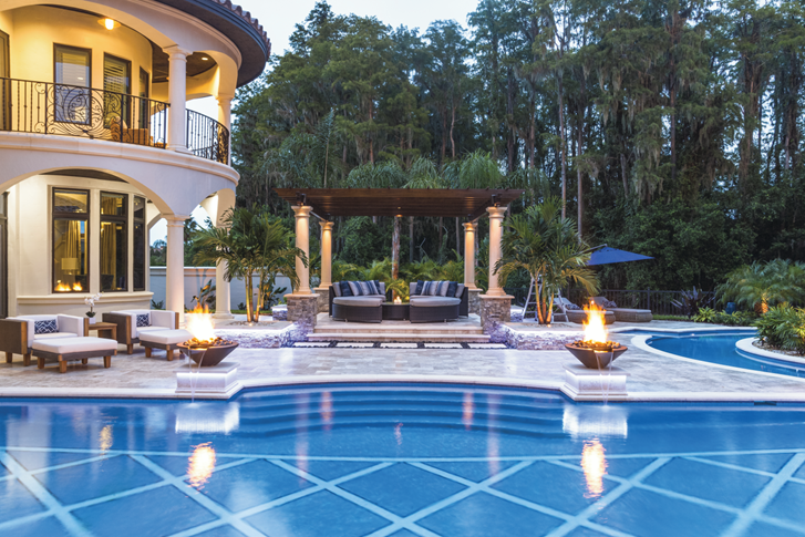 water fire bowl