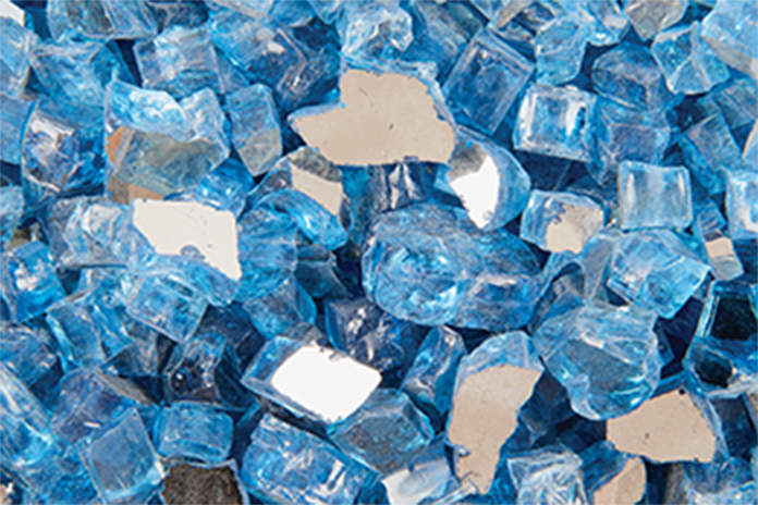 reflective fire glass